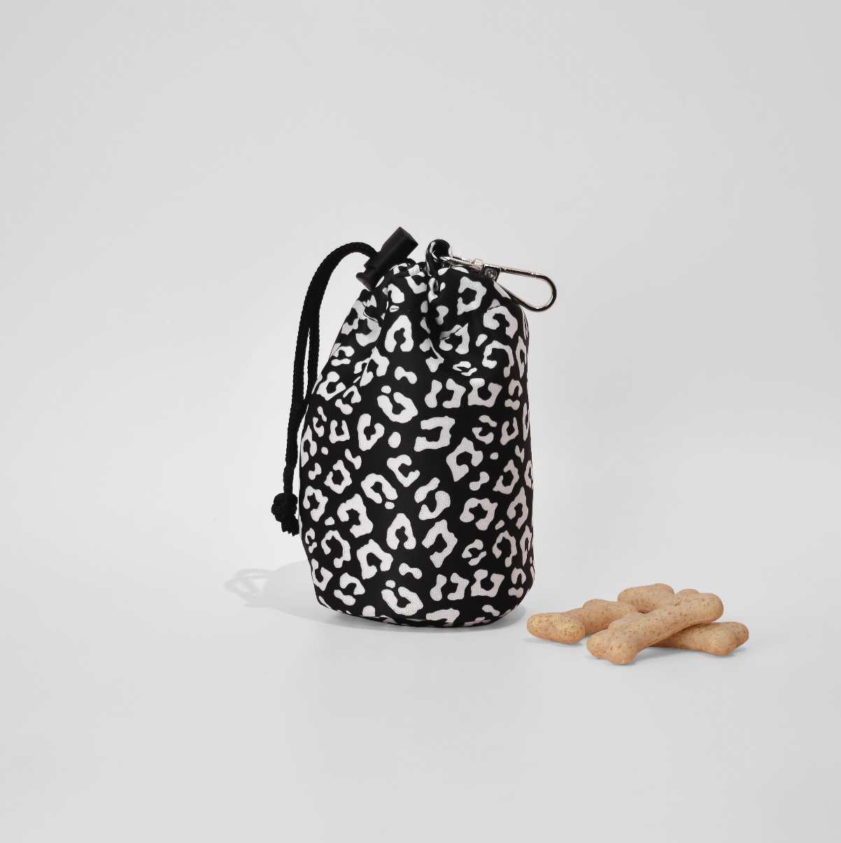Pochette à friandises avec cordon de serrage – Léopard