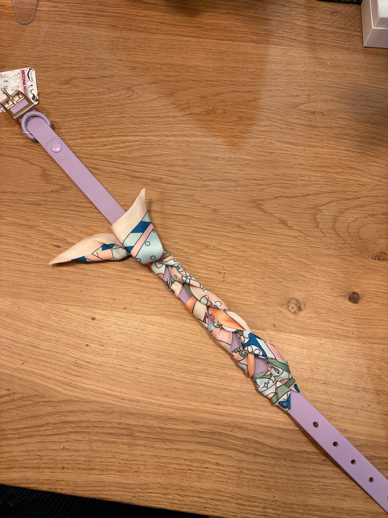 Foulard à nouer pour collier chien élégant Arizona Hotdogs - DOG DÉliCAT