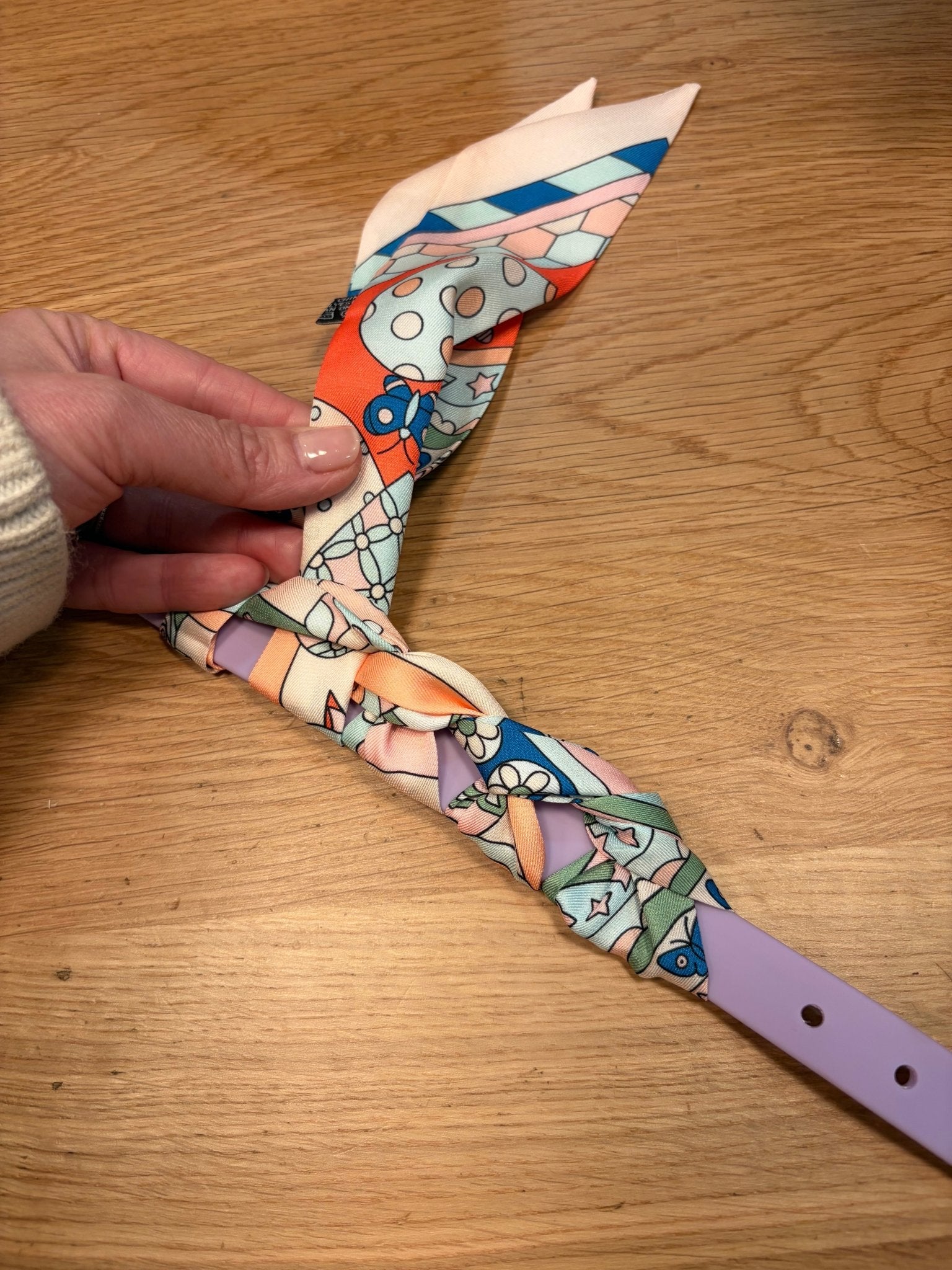 Foulard à nouer pour collier chien élégant Arizona Hotdogs - DOG DÉliCAT