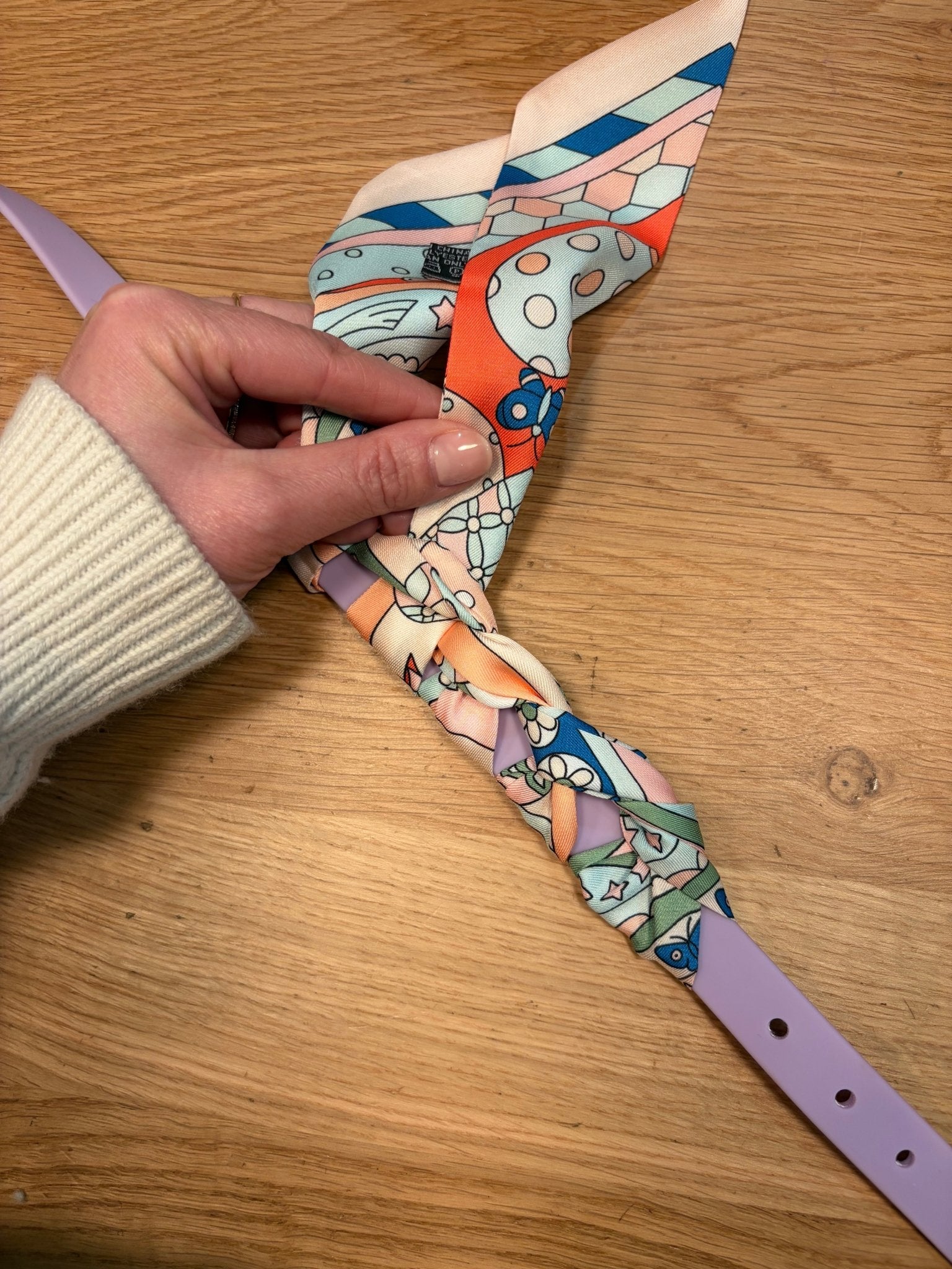 Foulard à nouer pour collier chien élégant Arizona Hotdogs - DOG DÉliCAT