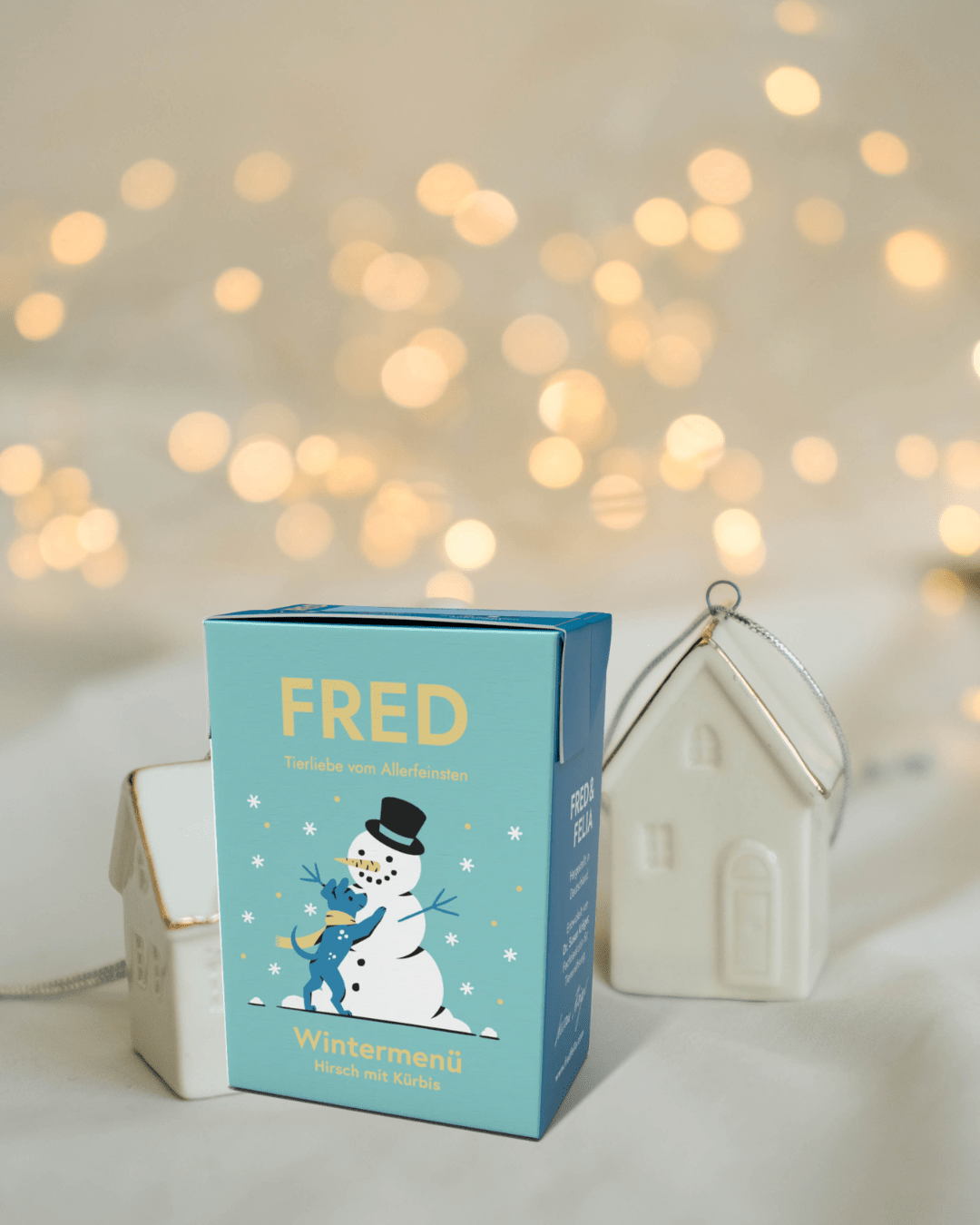 FRED MINI Menu d’Hiver – Chevreuil & Citrouille 190g - FRED & FELIA - DOG DéliCAT