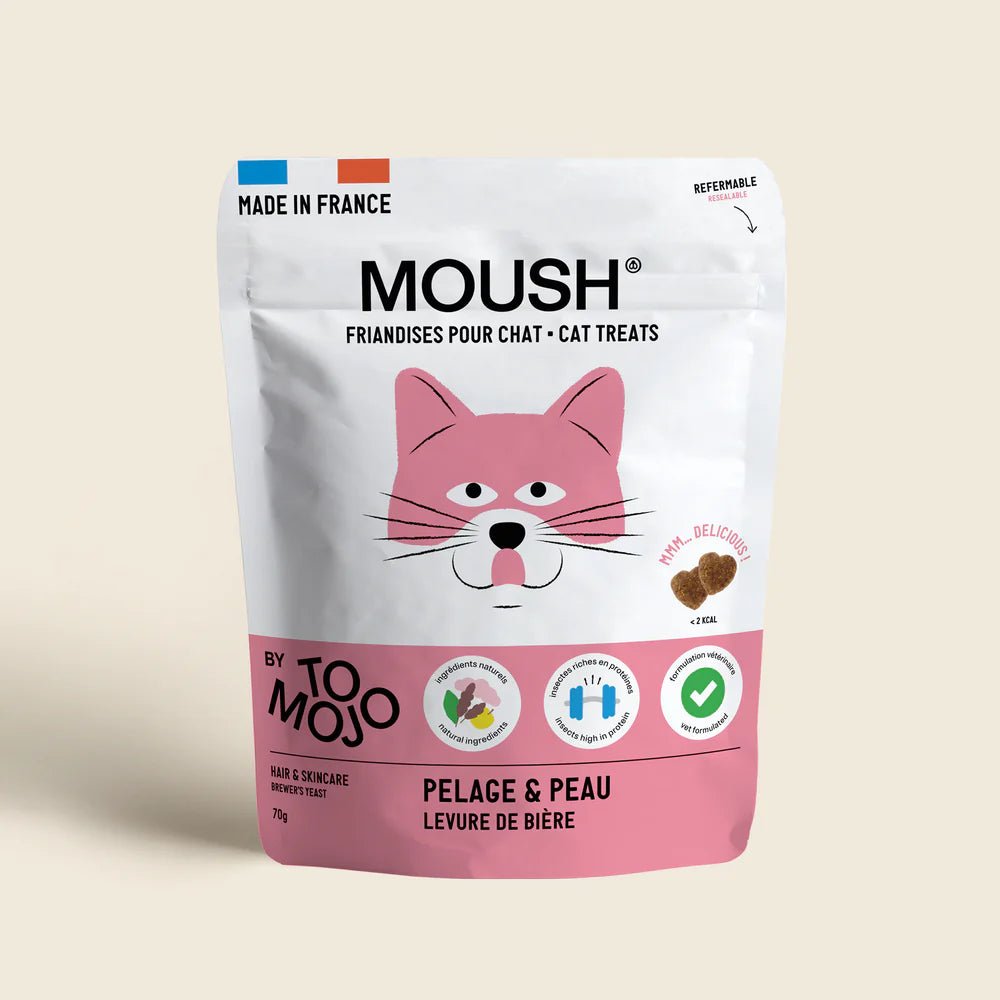 Friandise MOUSH Chat Pelage et Peau Tomojo - TOMOJO - DOG DéliCAT