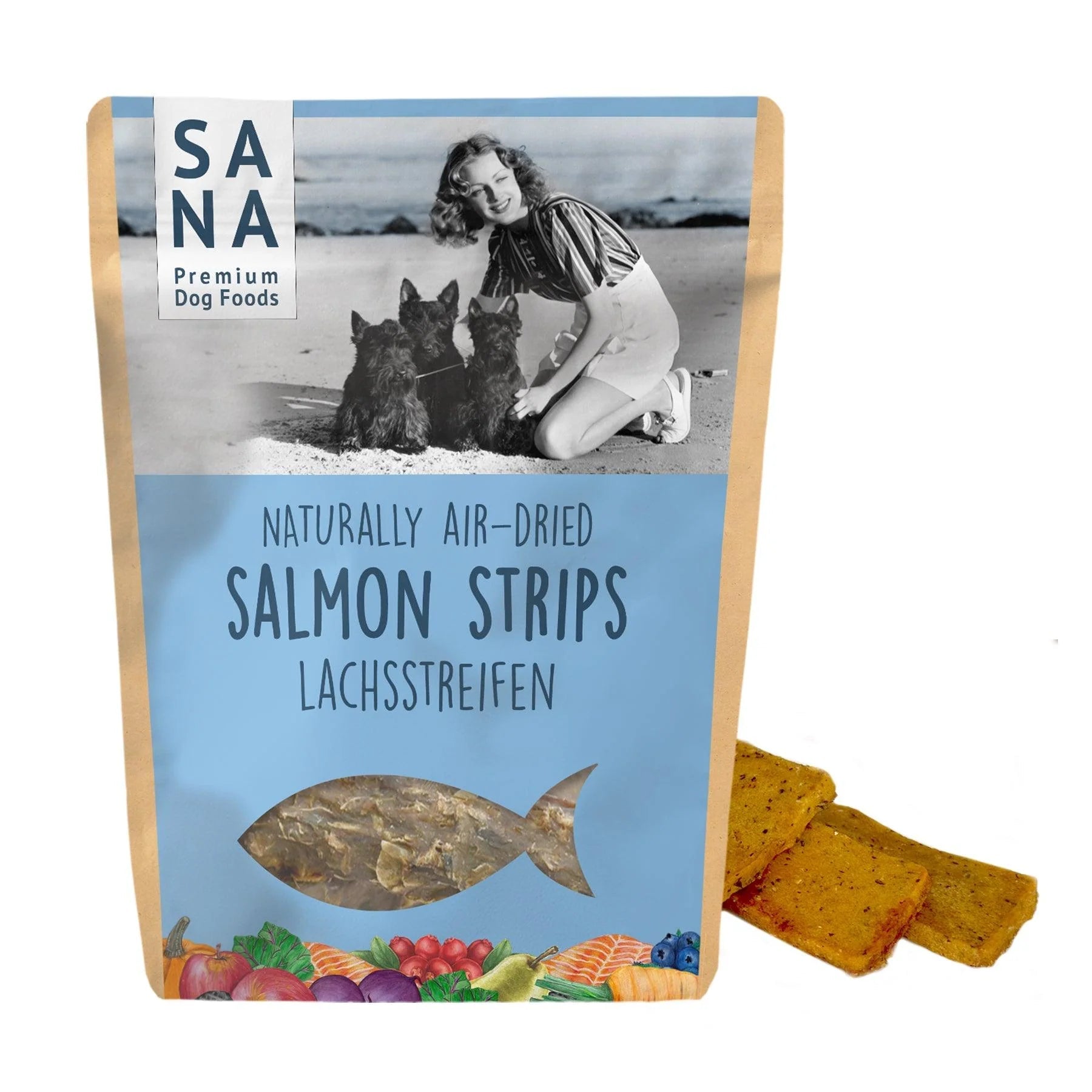 Friandise pour chien au saumon Barres SANADOG – SANADOG – DOG DéliCAT