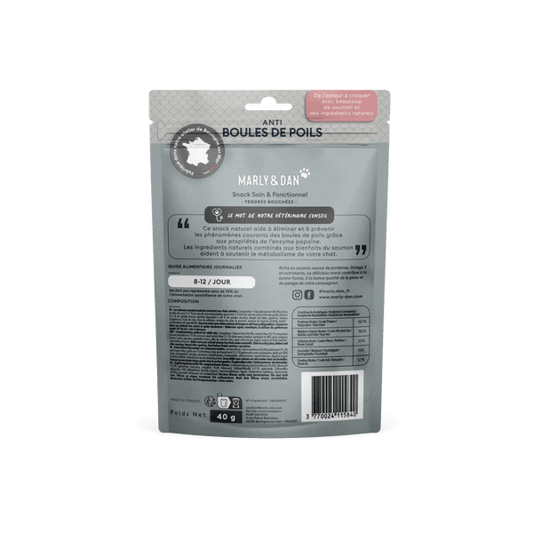 Friandises Anti Boules de Poils Pour Chat – Marly & Dan - MARLY & DAN - DOG DéliCAT