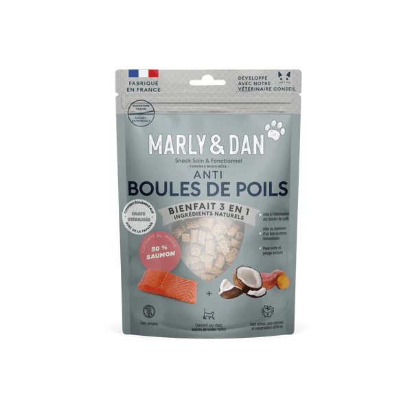 Friandises Anti Boules de Poils Pour Chat – Marly & Dan - MARLY & DAN - DOG DéliCAT