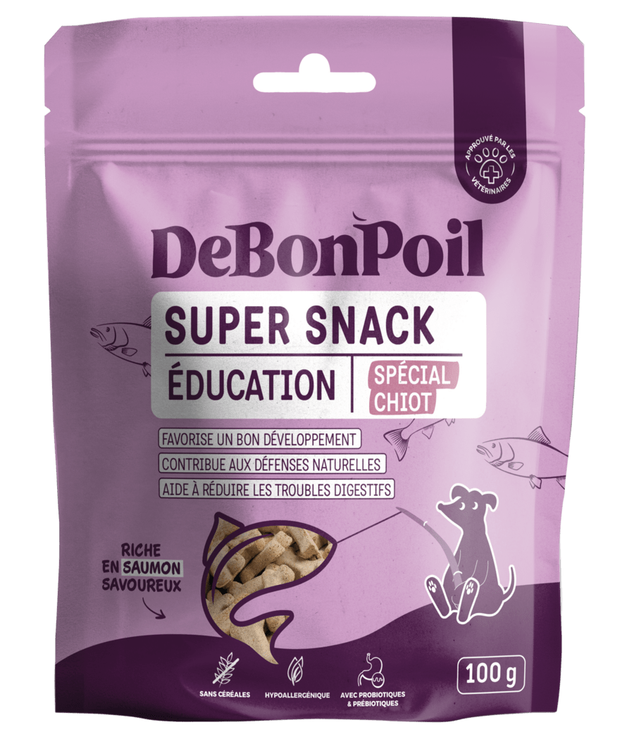 Friandises éducation chiot au saumon Super Snack DeBonPoil – DeBonPoil – DOG DéliCAT