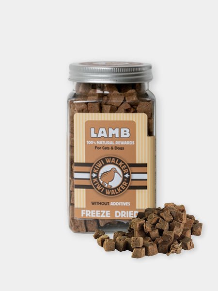 Friandises lyophilisées agneau chien chat Kiwi Walker – Kiwi Walker – DOG DéliCAT