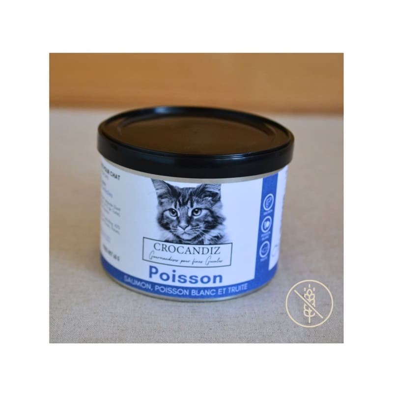 Friandises pour Chats - 3 Poissons - Source d’Oméga 3 et 6 - CROCANDIZ - DOG DéliCAT