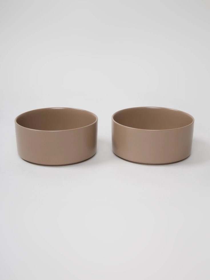 Gamelle avec support en bois (Moka) - INT. PETS - DOG DéliCAT