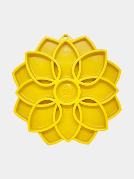 Gamelle d'Enrichissement Mandala Jaune - SODA PUP - DOG DéliCAT