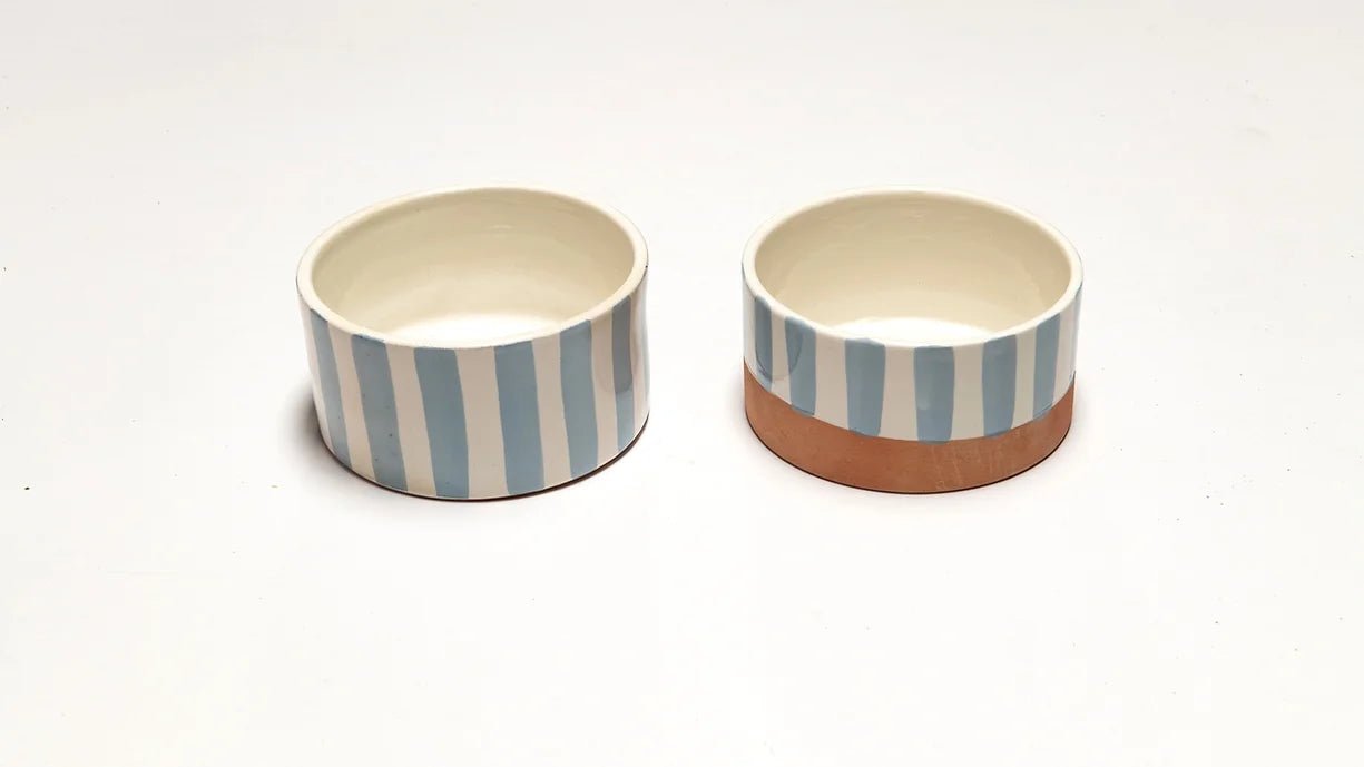 Gamelle céramique chien artisanale Mexie colorée - DOG DéliCAT