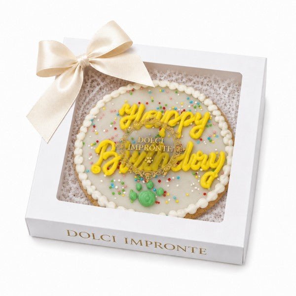 Gâteau anniversaire pour chien Happy Birthday Dolci Impronte – Dolci Impronte – DOG DéliCAT
