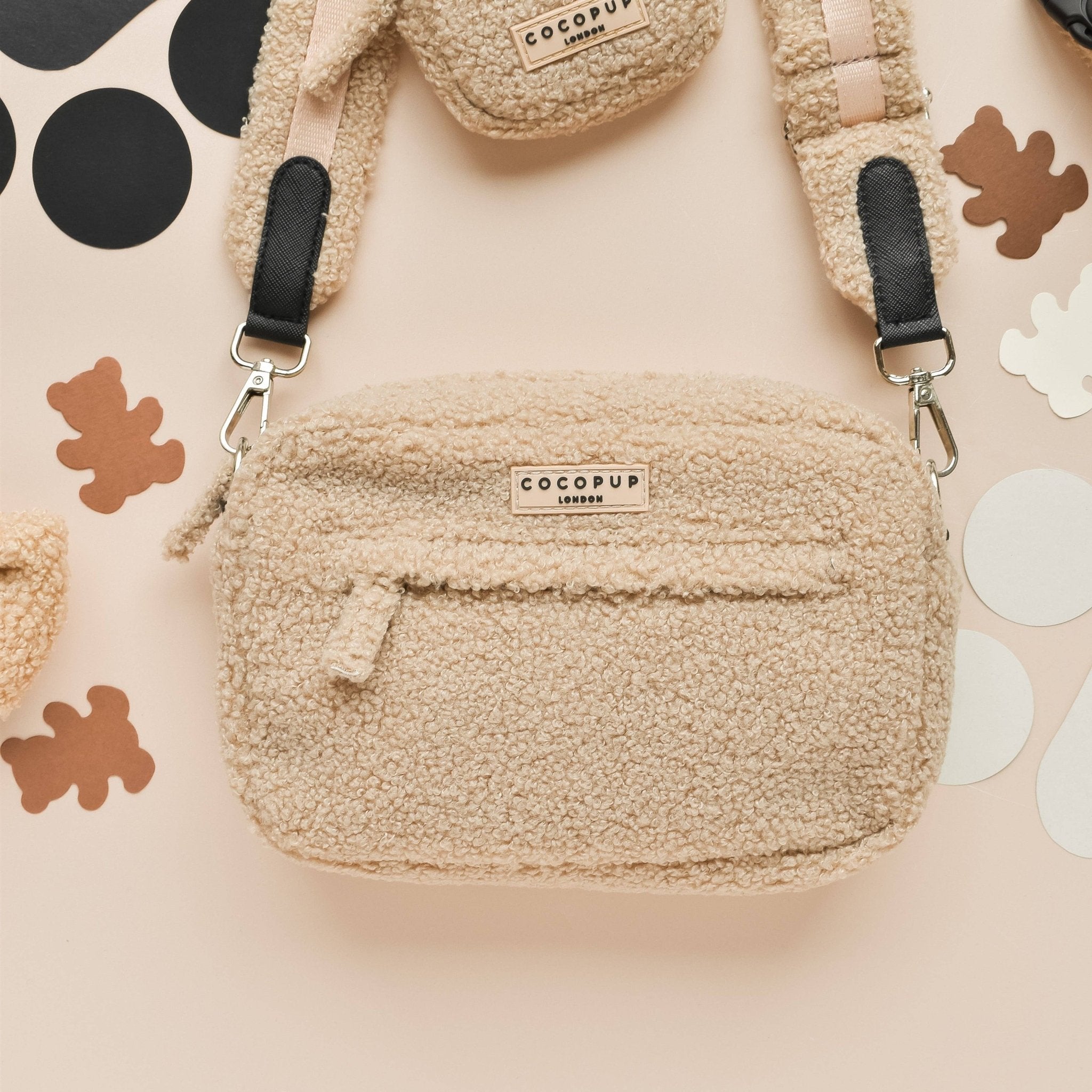 Grand sac promenade chien Teddy Rupert – XL & moelleux - COCOPUP LONDON - DOG DéliCAT