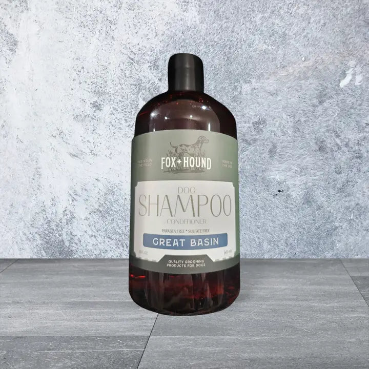 Great Basin – Le shampoing 2 - en - 1 qui révèle la beauté du poil - FOX + HOUND - DOG DéliCAT