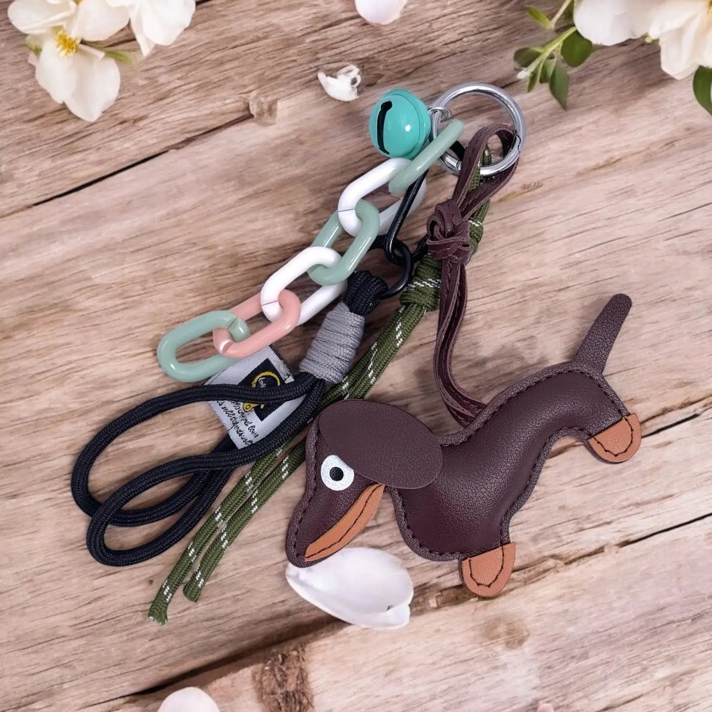 Grigri de sac chien – accessoire déco & porte - clés 🐾 - ELINE - DOG DéliCAT