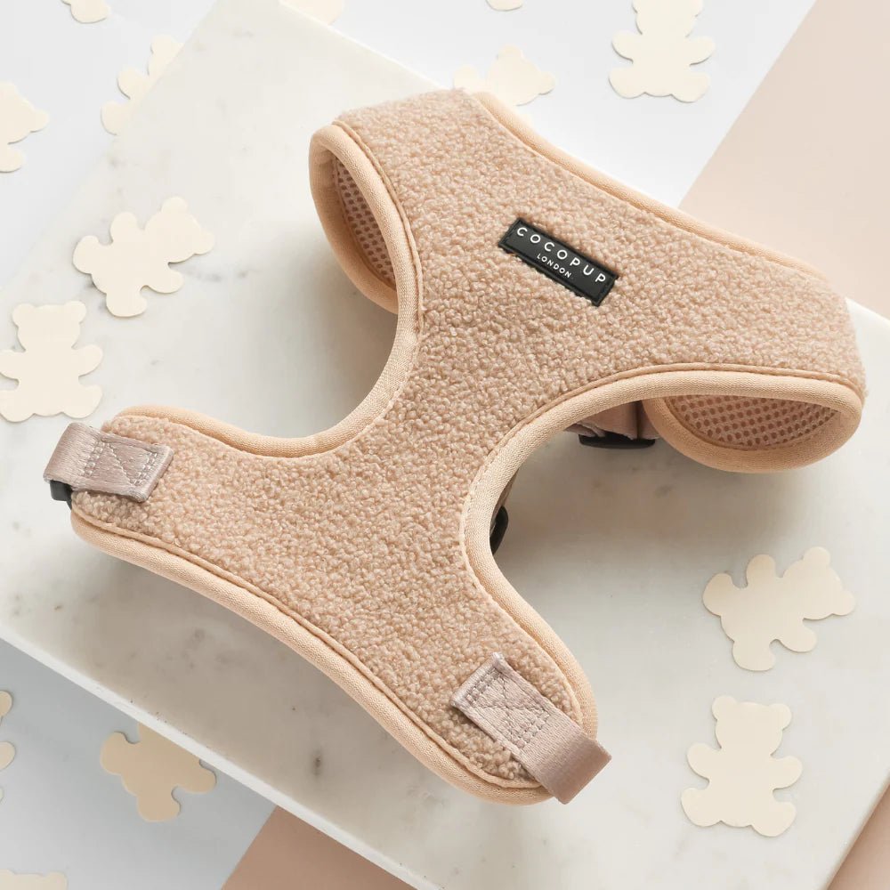 Harnais chien Teddy Rupert en H – doux, cosy & ajustable - COCOPUP LONDON - DOG DéliCAT