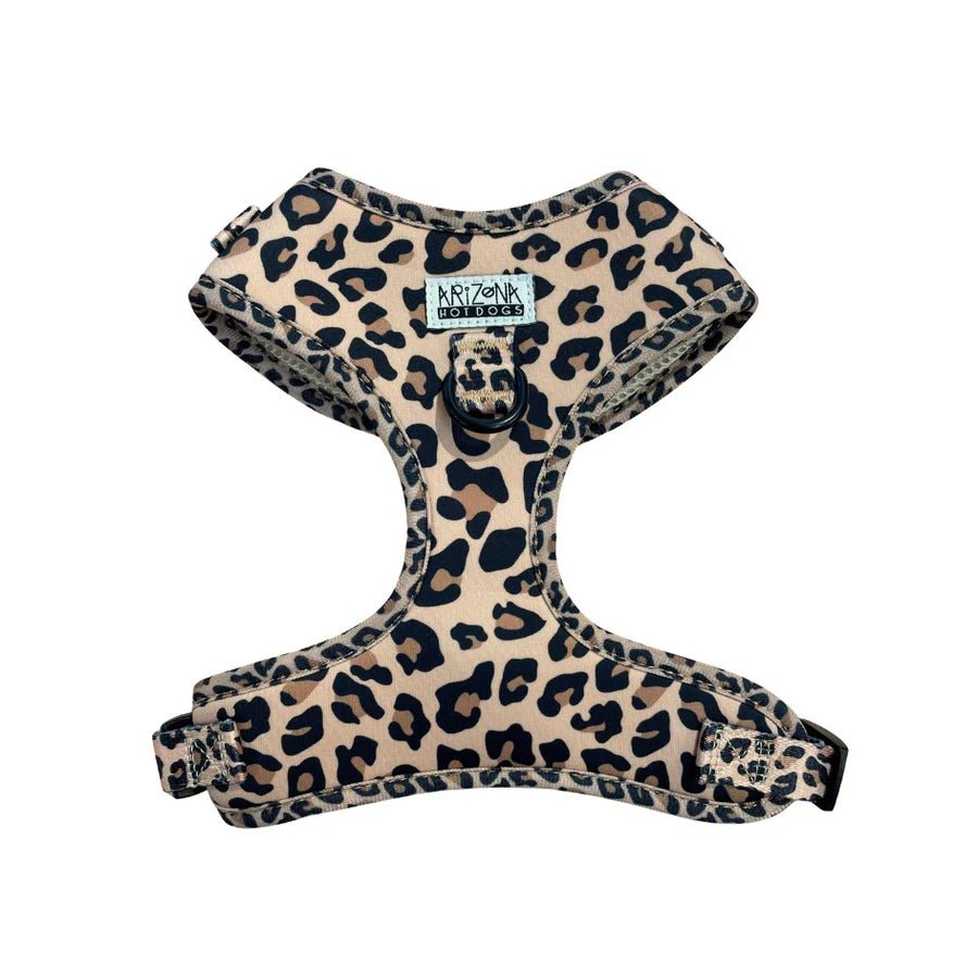 Harnais en H Léopard – léger, ajustable & chic - ARIZONA HOT DOGS - DOG DéliCAT
