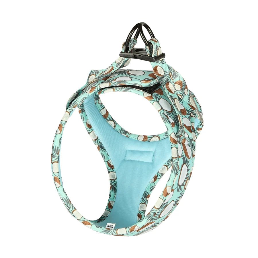 Harnais Step - In CocoNut – veste fraîche & tropicale - ARIZONA HOT DOGS - DOG DéliCAT