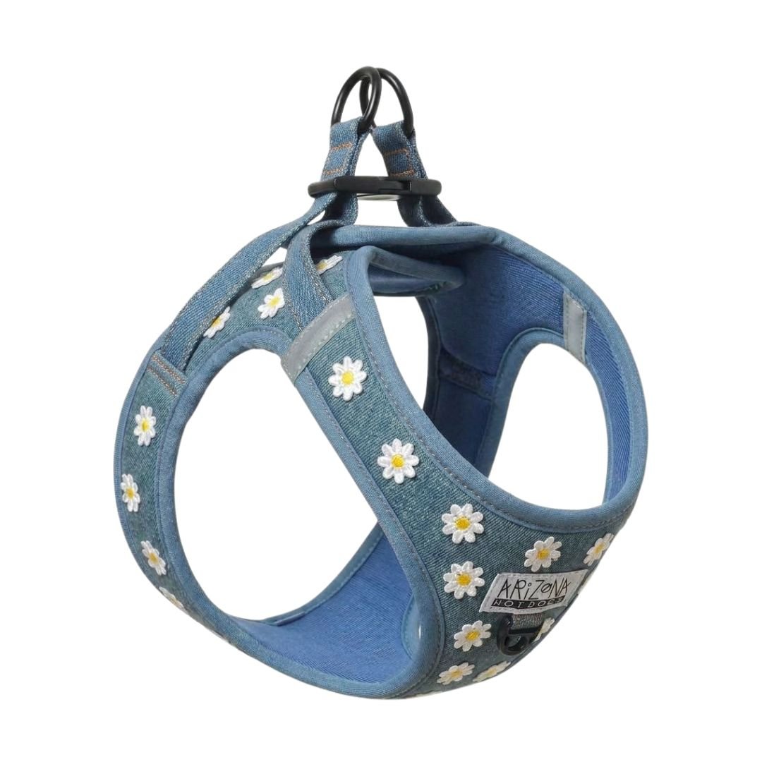Harnais step-in pour chien Daisy Jeans Arizona HotDogs – Arizona HotDogs – DOG DéliCAT