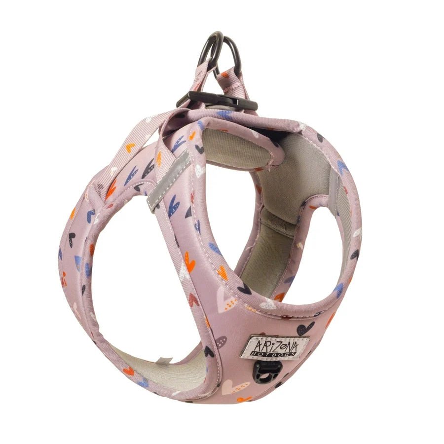 Harnais Step - In Sweet Love – veste douce & romantique - ARIZONA HOT DOGS - DOG DéliCAT