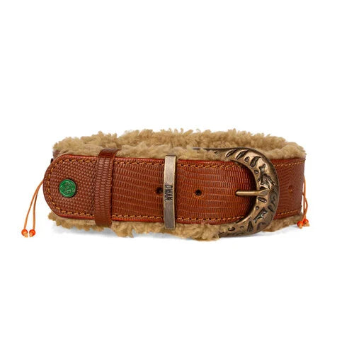 Collier Cuir Wayne - Collection Wild Wild West