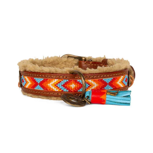 Collier Cuir Wayne - Collection Wild Wild West