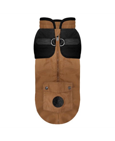 Imperméable - harnais pour chien Tarka camel - MILK&PEPPER - DOG DéliCAT