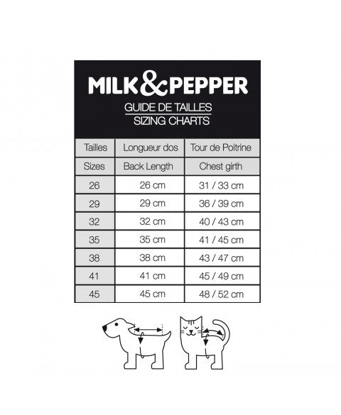 Imperméable - harnais pour chien Tarka camel - MILK&PEPPER - DOG DéliCAT