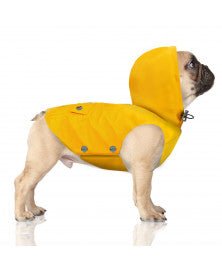 Imperméable pour Chien Ciré Jaune Babord et Tribord - MILK&PEPPER - DOG DéliCAT