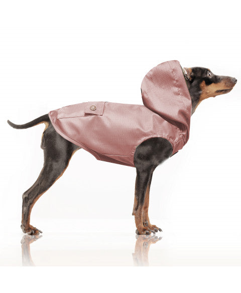  Imperméable pour Chien Suzy Vieux Rose - Protection et Élégance par Milk&Pepper