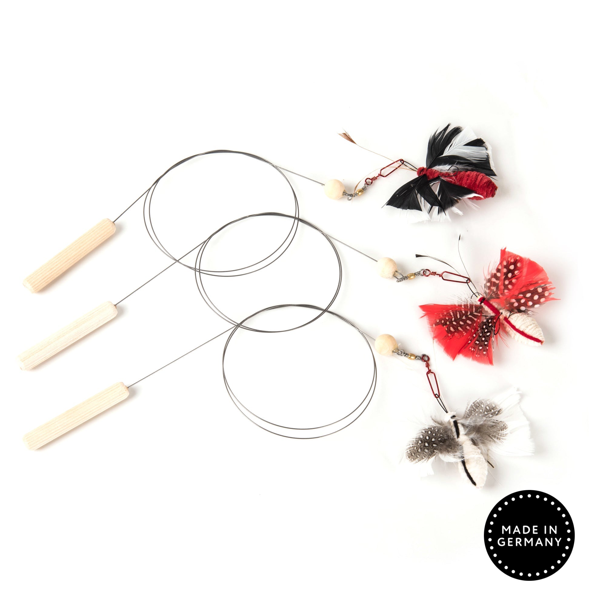 Jeu de canne pour chat Teaser Shaky Wobble avec papillon volant - PROFELINE - DOG DéliCAT