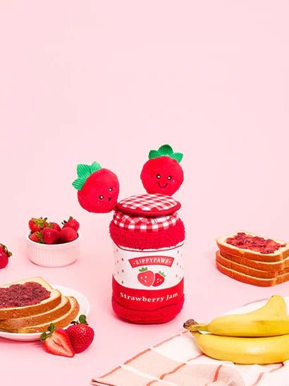 Jeu de fouille Confiture de fraises 🍓 – Un jeu gourmand & malin - ZIPPY PAWS - DOG DéliCAT