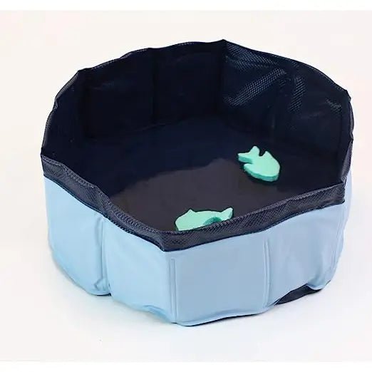 Jeu d’eau pour chat – Piscine pliable avec jouets à pêcher - CROCI - DOG DéliCAT