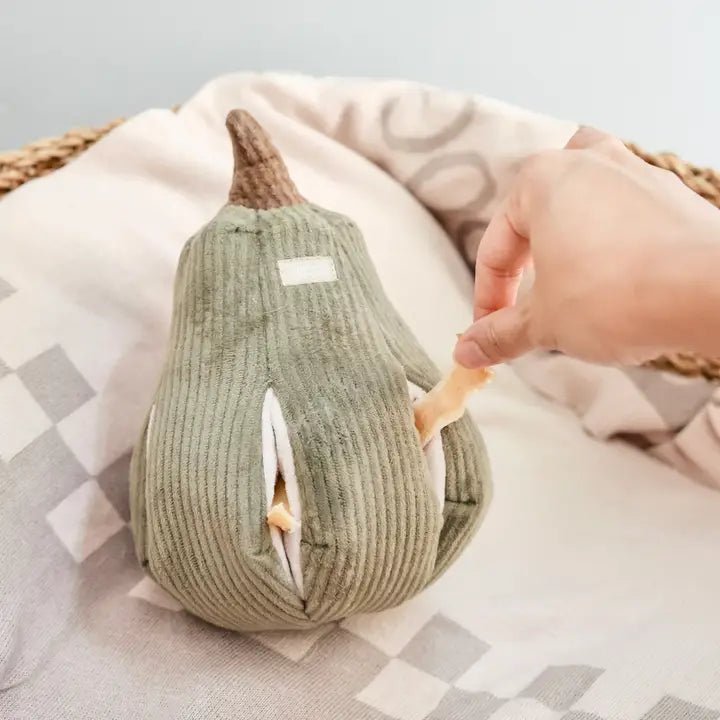 🎃 Jouet de fouille BUTTERNUT – Courge interactive pour chiens joueurs - LAMBWOLF - DOG DéliCAT