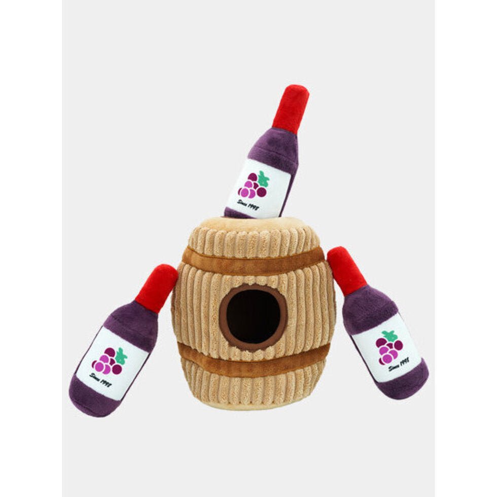 Jouet de fouille pour chien - Tonneau de Vin 🍷 - PET PLAY - DOG DéliCAT