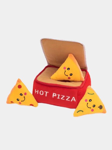 Jouet d’occupation pour chien boîte à pizza Zippy Paws DOG DÉLICAT jouet de fouille chien