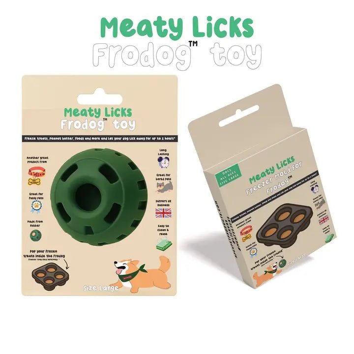 Jouet d'occupation pour chien FRODOG Meaty Licks – Meaty Licks – DOG DéliCAT