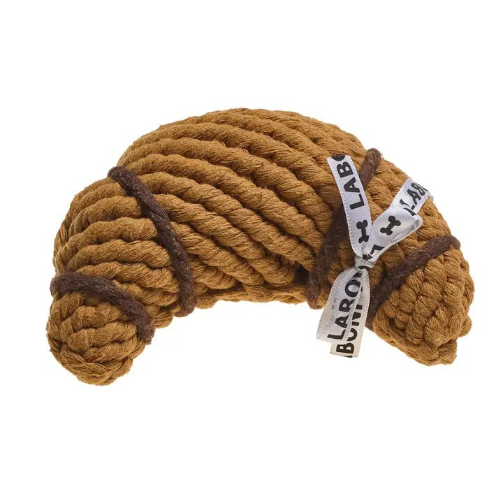 Jouet en corde de coton pour chien CHRISSY CROISSANT – Laboni – DOG DéliCAT