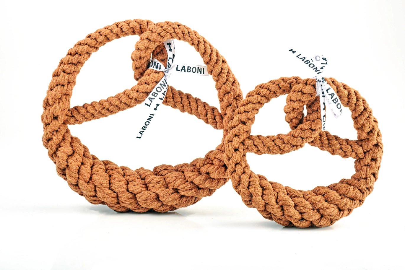 Jouet en corde pour chien en forme de bretzel - LABONI - DOG DéliCAT