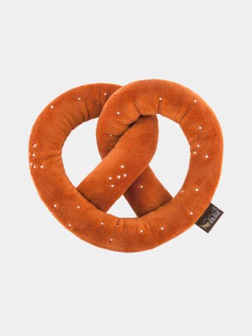 Jouet bretzel Pet PLAY DOG DÉLICAT jouet en peluche pour chien bretzel