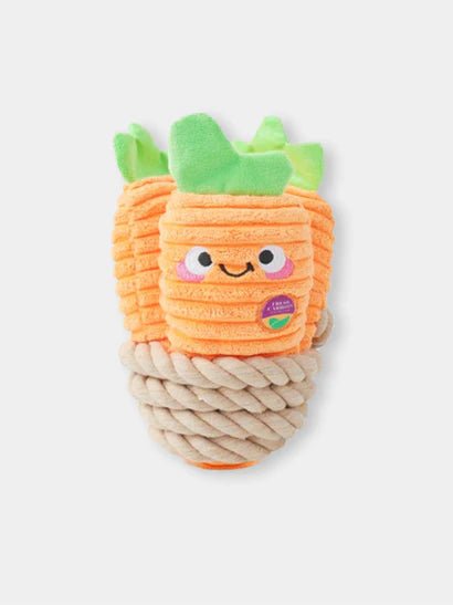 jouet en peluche pour chien avec corde carotte 🥕 HugSmart - DOG DéliCAT