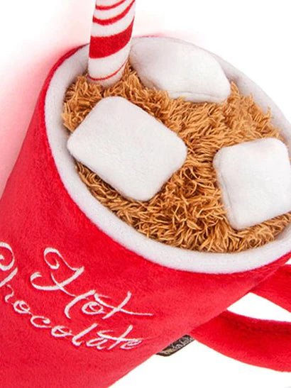 Jouet en Peluche Pour Chien – Chocolat Chaud ☕ Holiday Classic - PET PLAY - DOG DéliCAT