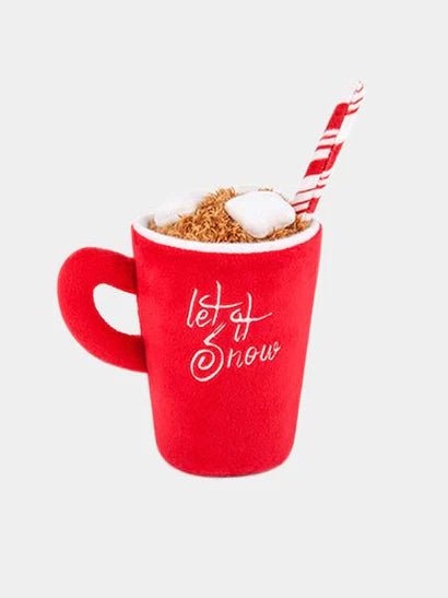 Jouet en Peluche Pour Chien – Chocolat Chaud ☕ Holiday Classic - PET PLAY - DOG DéliCAT