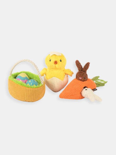Jouet en Peluche pour Chien - Panier et oeufs - PET PLAY - DOG DéliCAT