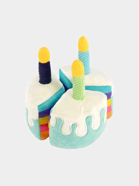 Jouet en peluche pour chien - Party Time - Gâteau d'anniversaire - PET PLAY - DOG DéliCAT