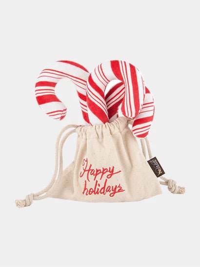 Jouet en Peluche Pour Chien – Sucres d’Orge 🍭 Holiday Classic - PET PLAY - DOG DéliCAT