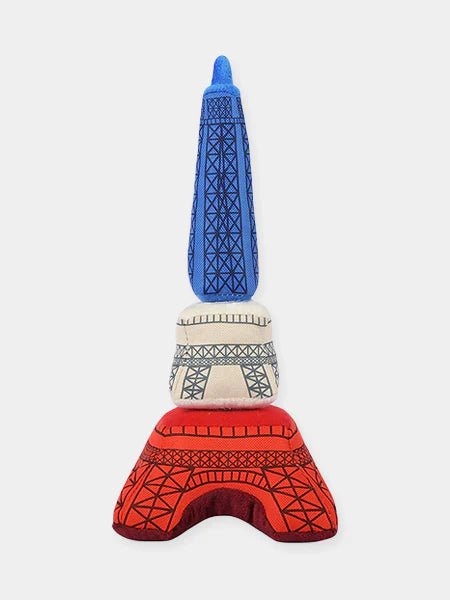 Jouet en peluche pour chien - Tour Eiffel🗼 - PET PLAY - DOG DéliCAT