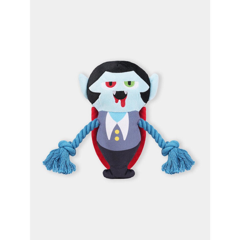 Jouet Halloween en peluche et corde pour chien - Mr Dracula - HugSmart – DOG DéliCAT