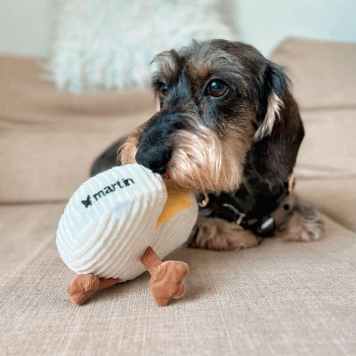 Jouet Peluche Camembert pour Chien - Les Frenchies
