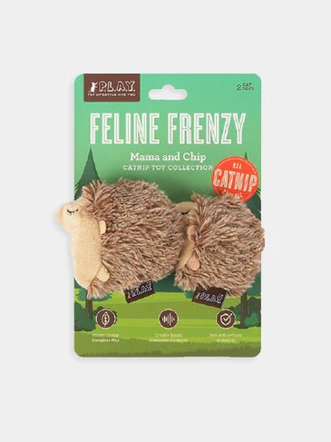 Jouet pour chat 🦔 Hérisson – Woodland - PET PLAY - DOG DéliCAT